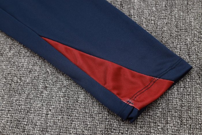 England 24/25 Semi-Zip Jacket Blue - 图片 5