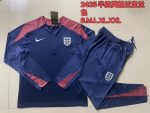 England 24/25 Semi-Zip Jacket Blue - 图片 9