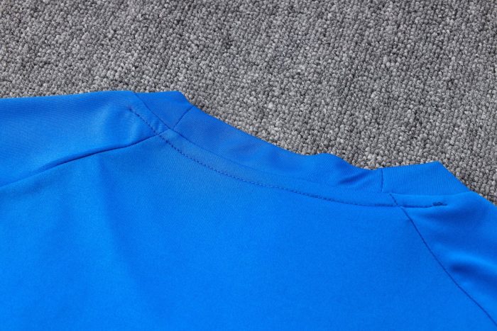 Italy 22-23 Short Sleeve Training Suit in Blue - 图片 3