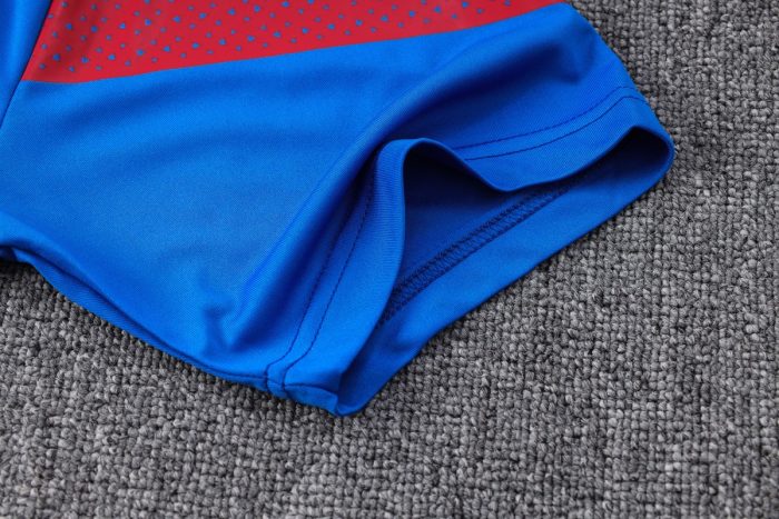 Italy 22-23 Short Sleeve Training Suit in Blue - 图片 5