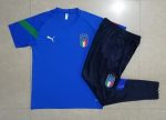 Italy 22-23 Short Sleeve Training Suit in Blue - 图片 9