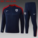 England 24-25 Player Version Semi-Zip Jacket Navy Blue