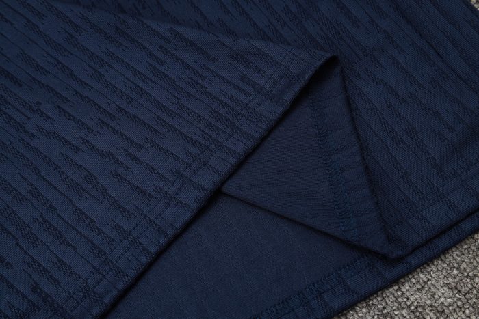 England 24-25 Player Version Semi-Zip Jacket Navy Blue - 图片 5