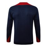 England 24-25 Player Version Semi-Zip Jacket Navy Blue - 图片 7