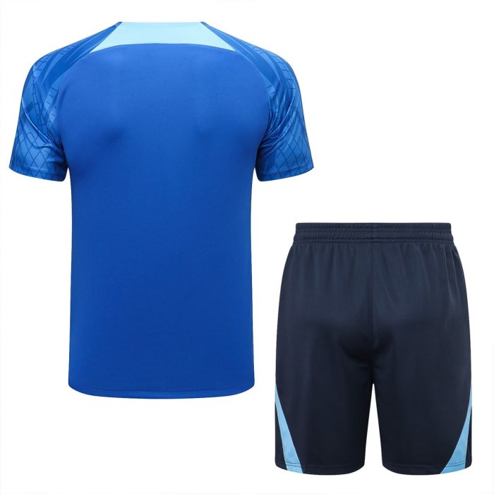 England 2022-23 Short Sleeve Training Suit (with 5-inch Shorts) - 图片 3