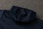 England 21-22 Long Zip Jacket Navy Blue - 图片 5