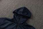 England 21-22 Long Zip Jacket Navy Blue - 图片 8