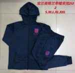 England 21-22 Long Zip Jacket Navy Blue - 图片 9