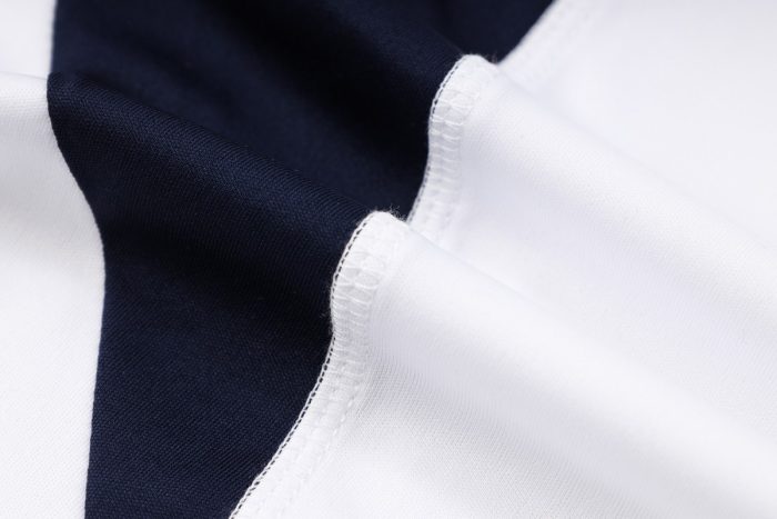 Italy 23-24 White Training Short Sleeve Set with Pants - 图片 3