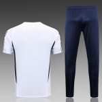 Italy 23-24 White Training Short Sleeve Set with Pants - 图片 7