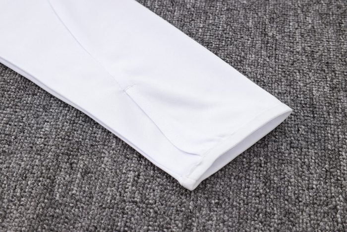 Italy 24-25 White Half-Zip Jacket - 图片 5