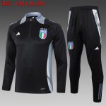 Italy 24-25 Half Zip Jacket Black
