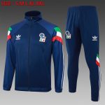 Italy 24-25 Long Zip Jacket in Royal Blue