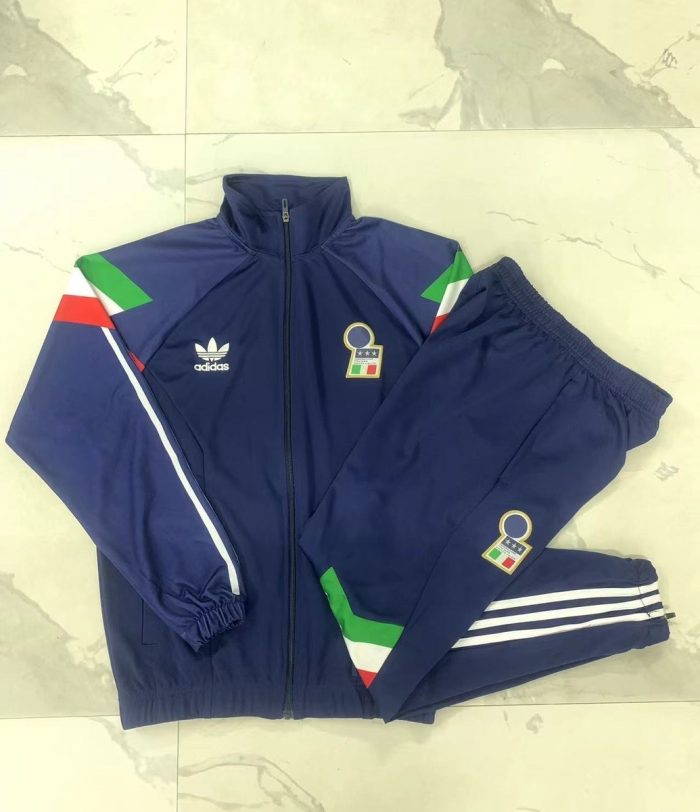 Italy 24-25 Long Zip Jacket in Royal Blue - 图片 9