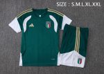 Italy Green Short Sleeve Training Suit - 图片 2