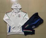 Italy 24-25 Half-Zip Jacket White Kids - 图片 3