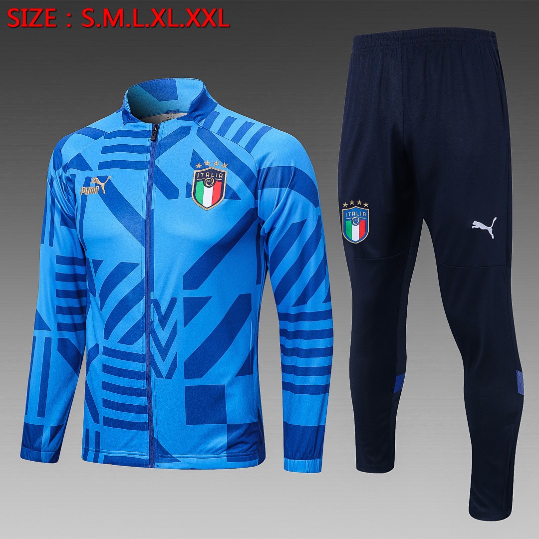 Italy 22/23 Long Zipper Jacket