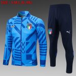 Italy 22/23 Long Zipper Jacket - 图片 8