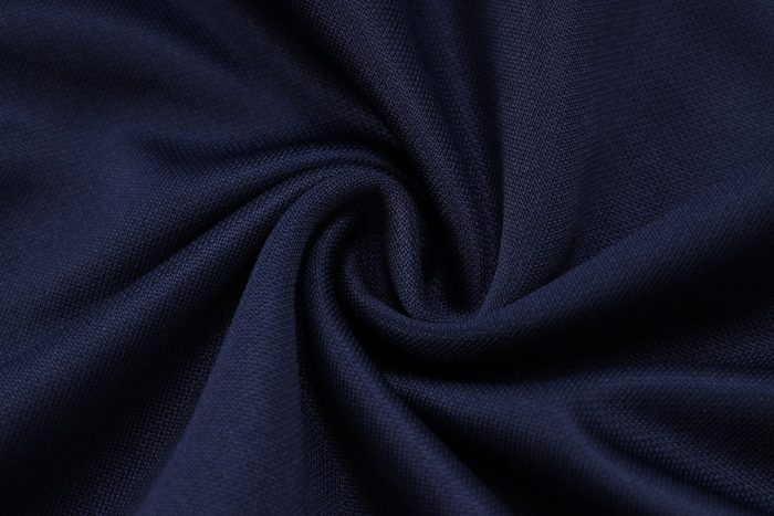 Italy 22/23 Long Zip Jacket Navy Blue - 图片 3