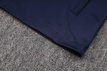 Italy 22/23 Long Zip Jacket Navy Blue - 图片 4