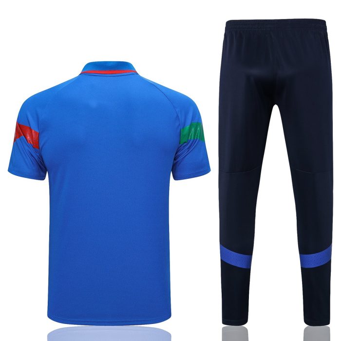 Italy 22/23 Polo Shirt Colorful Blue - 图片 7