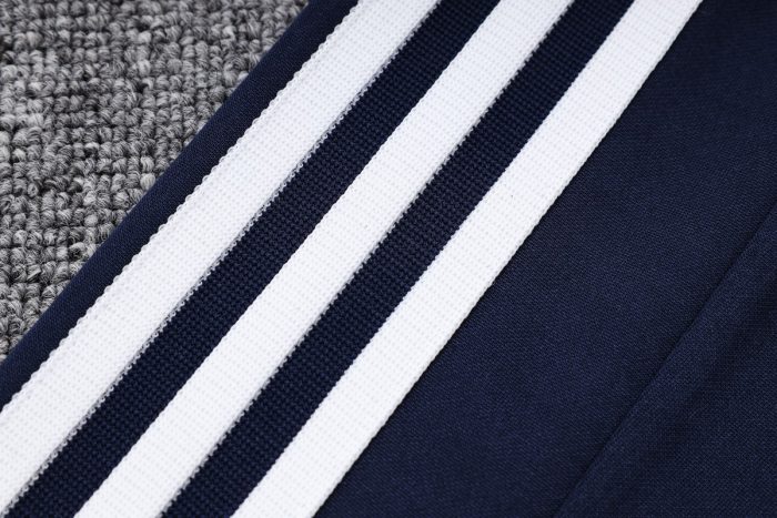 Italy 23-24 Long Zip Jacket Navy Blue - 图片 5