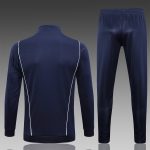 Italy 23-24 Long Zip Jacket Navy Blue - 图片 7
