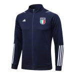 Italy 23-24 Long Zip Jacket Navy Blue - 图片 8
