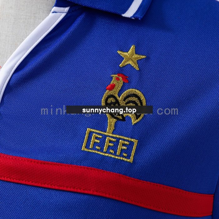 France 2000 Home Retro Shirt - 图片 5