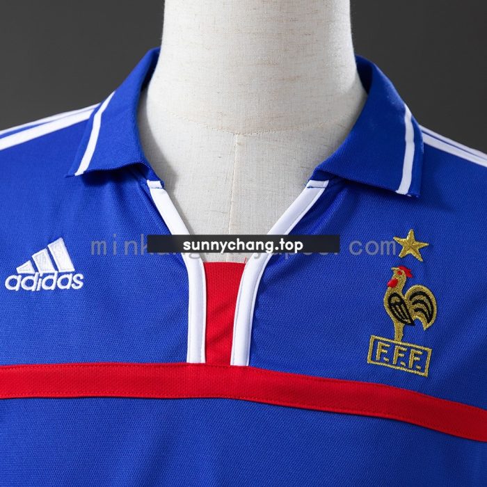 France 2000 Home Retro Shirt - 图片 6