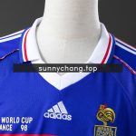 1998 France Home Retro Jersey - 图片 6