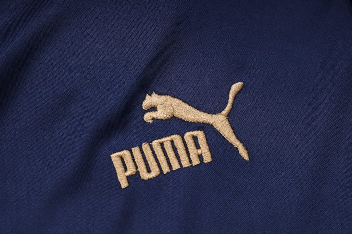Italy 23-24 Polo Shirt Navy Blue - 图片 4
