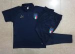 Italy 23-24 Polo Shirt Navy Blue - 图片 9