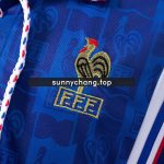 France 1996 Home Retro Shirt - 图片 3