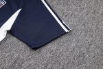 Italy 23-24 Royal Blue Training Short Sleeve Set with Pants - 图片 5