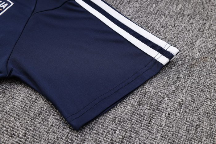 Italy 23-24 Polo Shirt Navy Blue - 图片 5