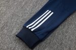 Italy 23/24 Half-Zip Hoodie Navy Blue - 图片 3