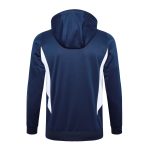 Italy 23/24 Half-Zip Hoodie Navy Blue - 图片 8