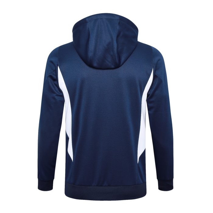 Italy 23/24 Half-Zip Hoodie Navy Blue - 图片 8