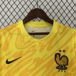 2024 France Goalkeeper Yellow Jersey - 图片 5