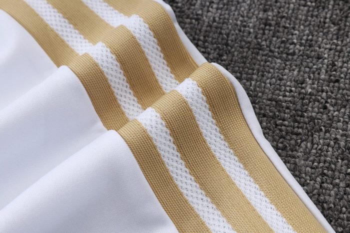 Italy White Long Zipper Jacket - 图片 5