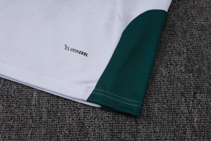 Italy White Short Sleeve Training Suit - 图片 4