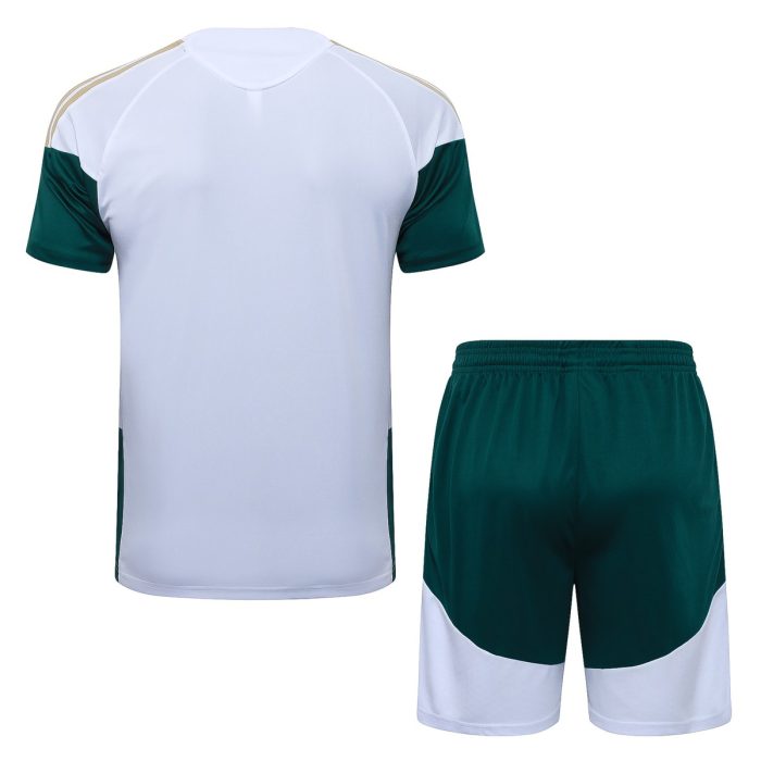 Italy White Short Sleeve Training Suit - 图片 7
