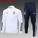 Italy 23-24 White Long Zip Jacket