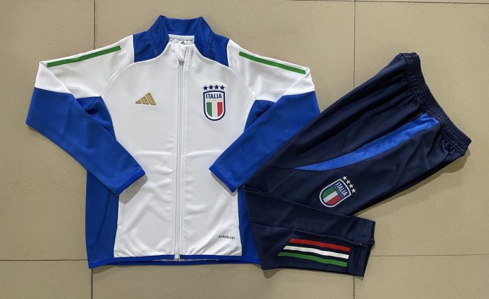 Italy 24-25 White Kids Long Sleeve - 图片 3