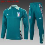 Italy 24-25 Half-Zip Jacket Dark Green
