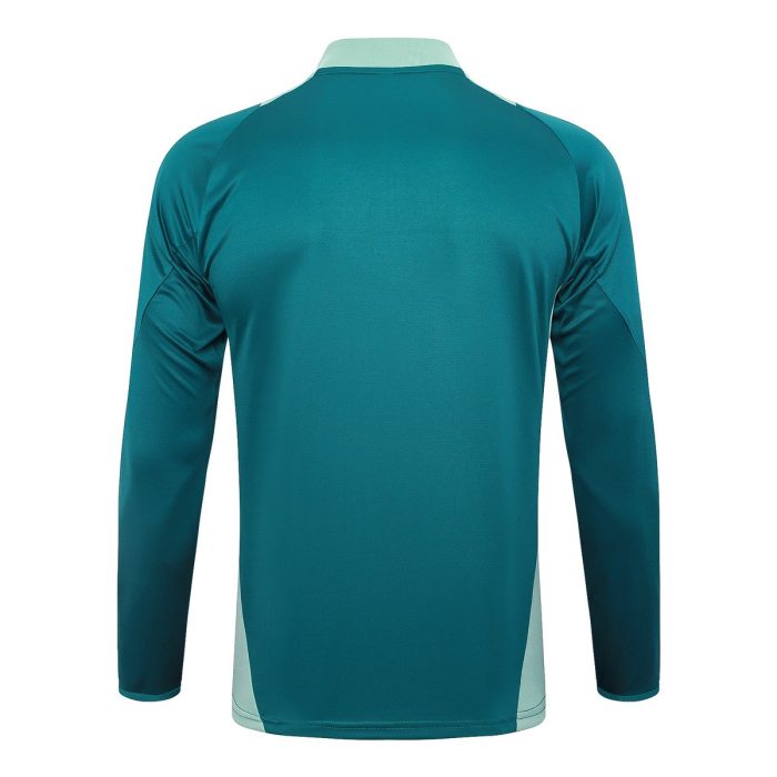 Italy 24-25 Half-Zip Jacket Dark Green - 图片 8