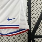 2024 France Home Shorts - 图片 2