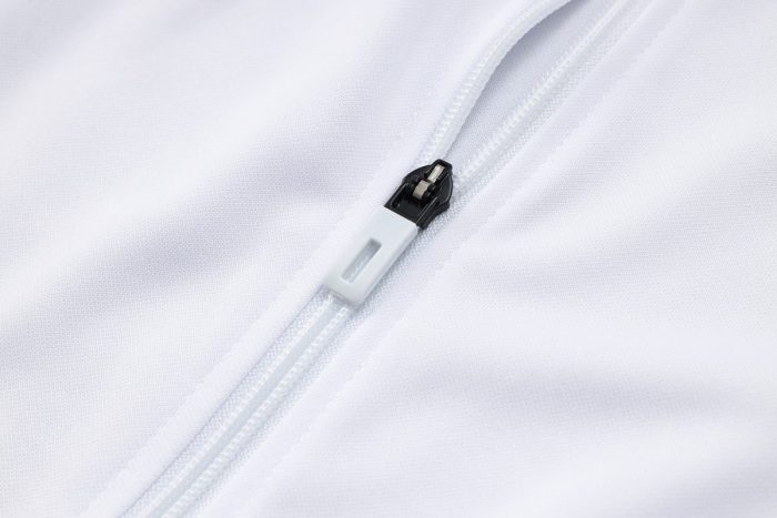 Italy 24-25 White Long Zip Jacket - 图片 7