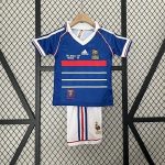France 1998 Home Kids Jersey